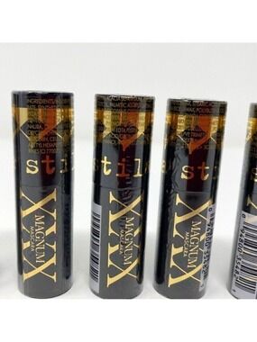6 STILLA Magnum XXX Black Mascara .24oz ea Travel 6 pack w seal.     NEW